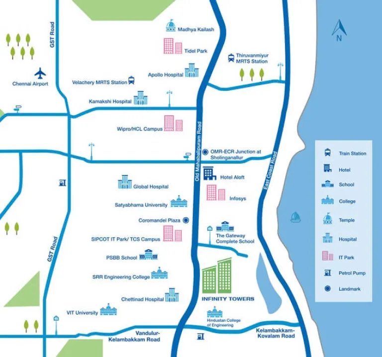 Godrej Azure Location Map